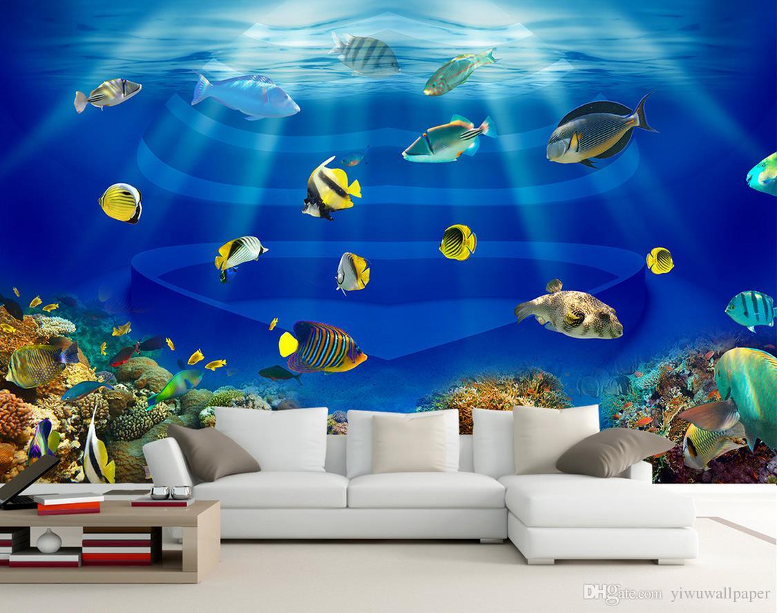Fish Wallpaper For Homes - HD Wallpaper 