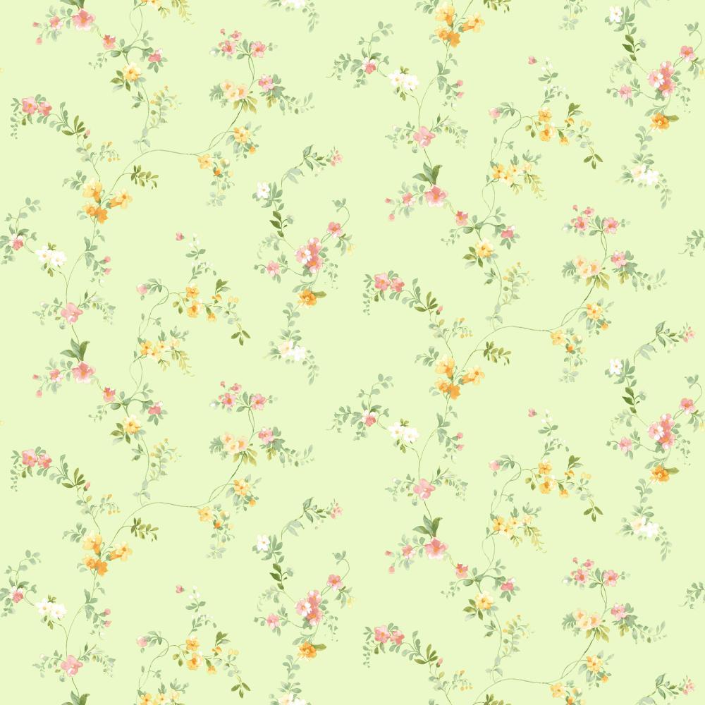 York Wallpaper Floral Vine - HD Wallpaper 