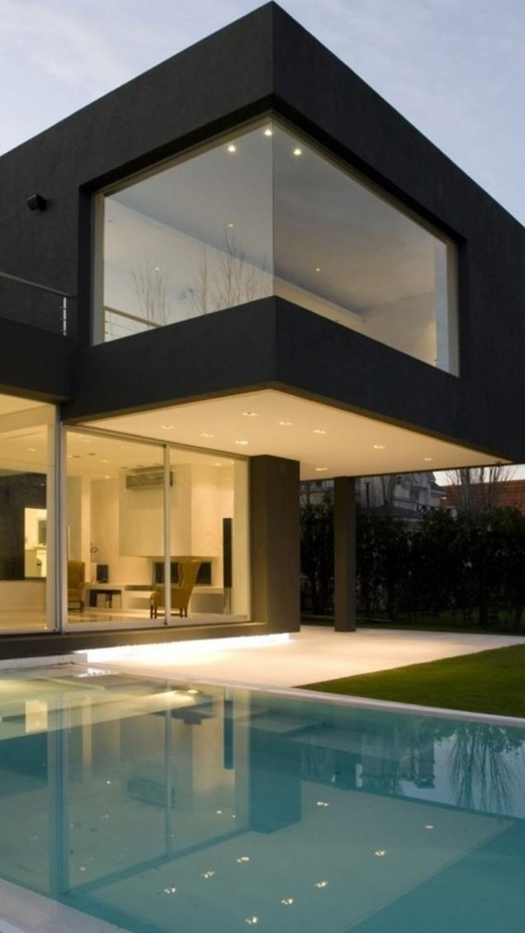Modern House 3 Android Wallpaper - Estilo De Casa Moderna - HD Wallpaper 