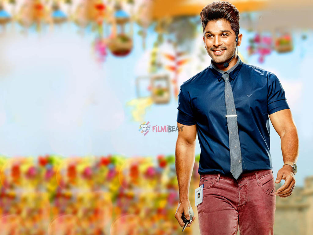 Allu Arjun In Son Of Satyamurthy - HD Wallpaper 