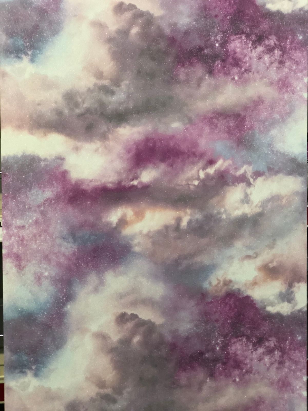 Another Brand New Absolutely Amazing Cloud ☁️ Design - Glittery Wall Paper - HD Wallpaper 