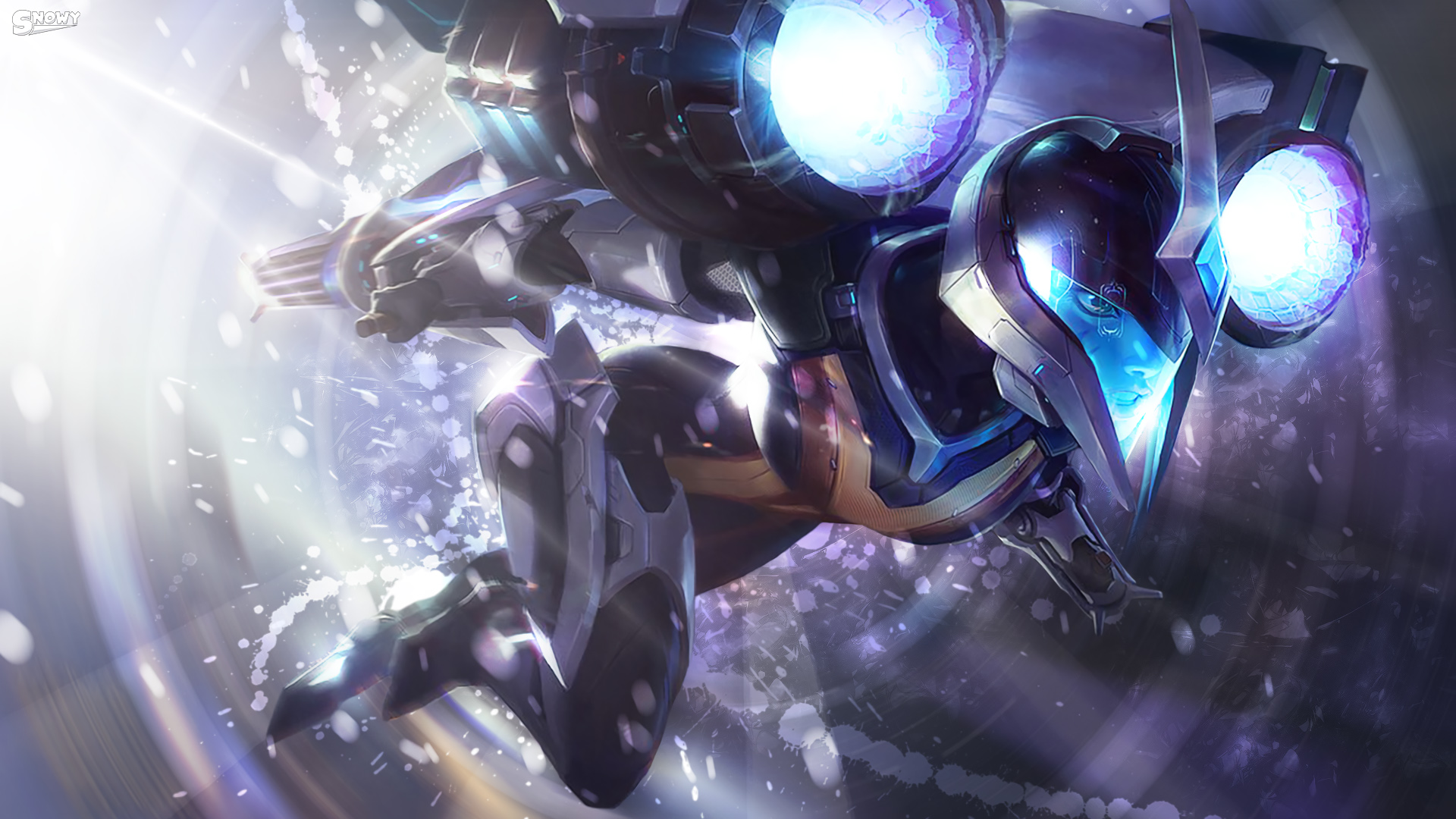 Bullet Angel Kai Sa By Massi001 Hd Wallpaper Background - Kai Sa Wallpaper League Of Legends Hd - HD Wallpaper 
