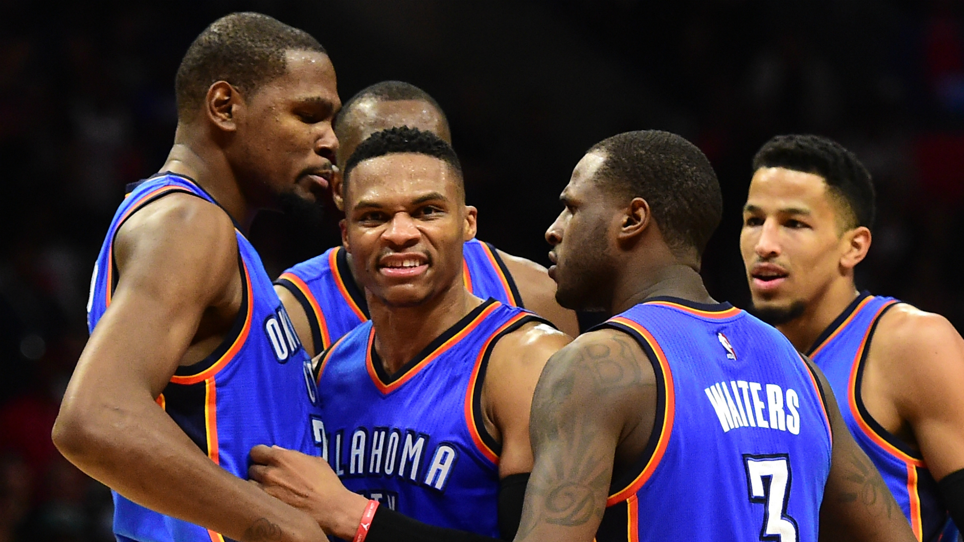 Russell Westbrook Kevin Durant Thunder - HD Wallpaper 
