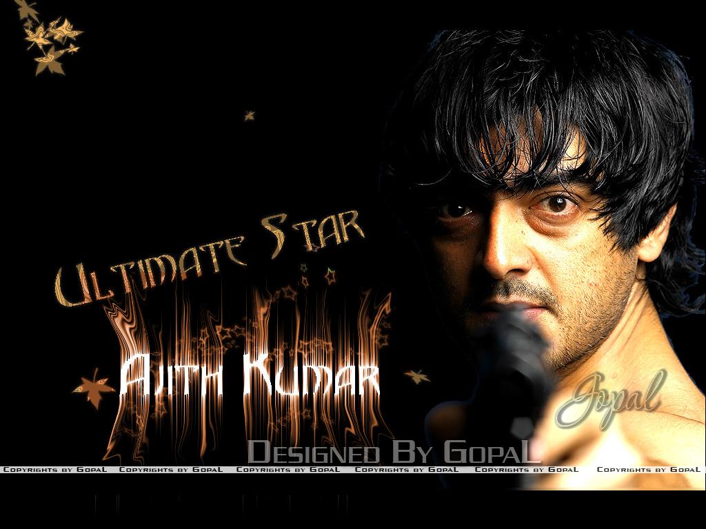 Ajith Wallpaper By Gopal - Ajith - HD Wallpaper 