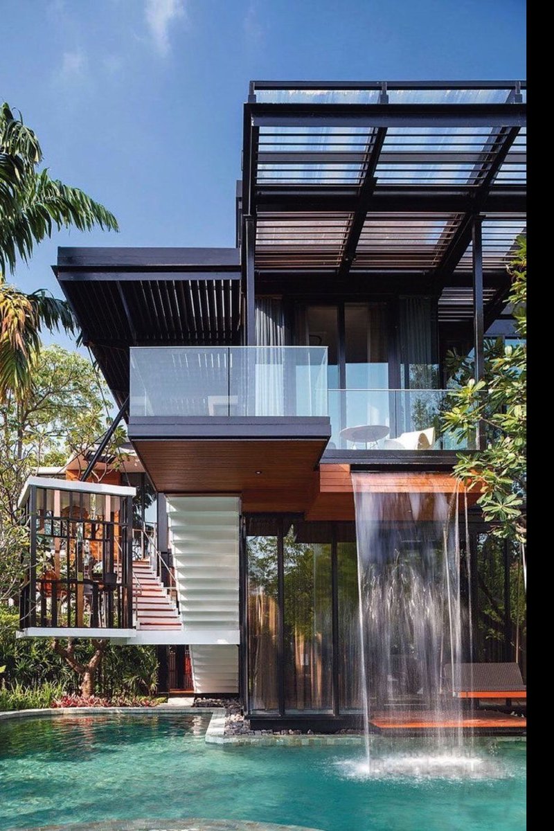 Balcony Luxury House Architecture Building Home Patio - Casas De Diseño Con Contenedores - HD Wallpaper 
