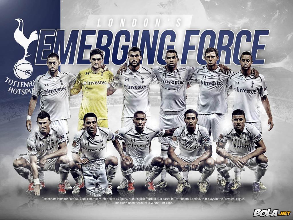Tottenham Hotspur Team Squad 2013-2014 Wallpaper Hd - Tottenham Hotspur Team - HD Wallpaper 