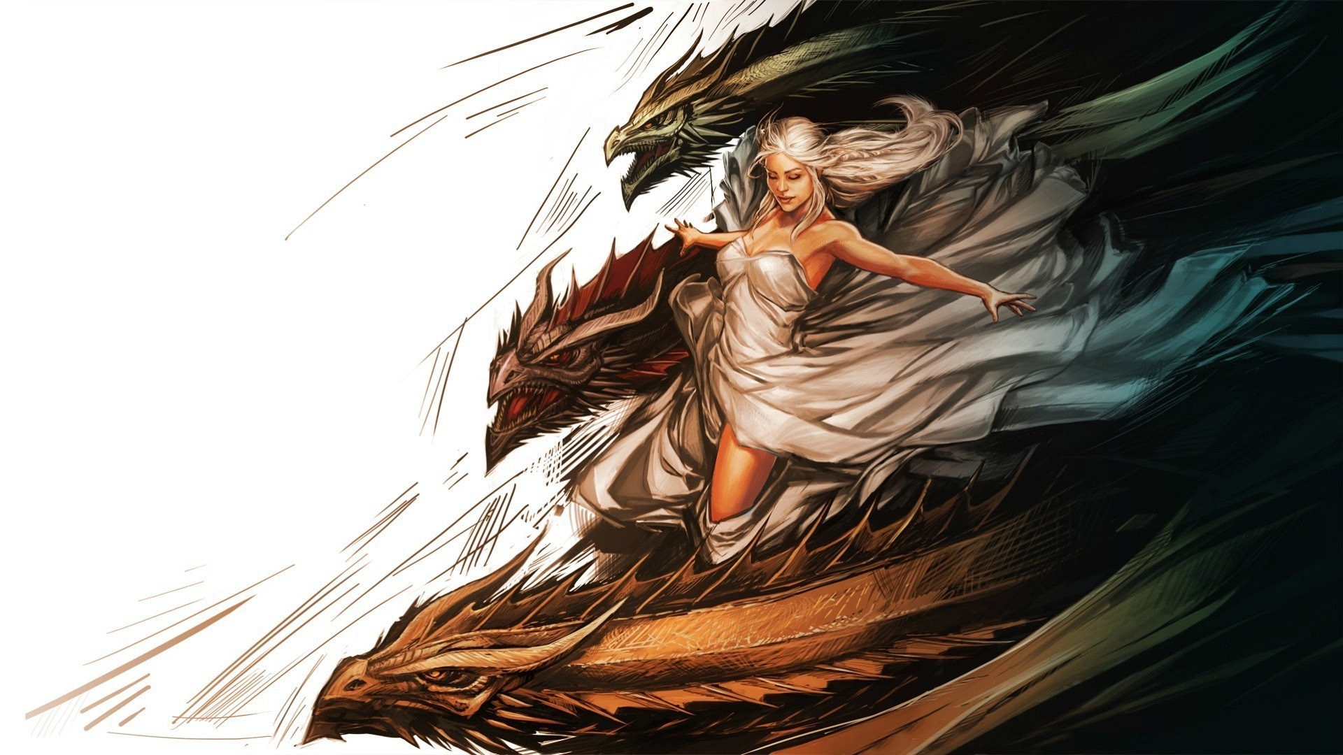 Game Of Throne Illustration - HD Wallpaper 