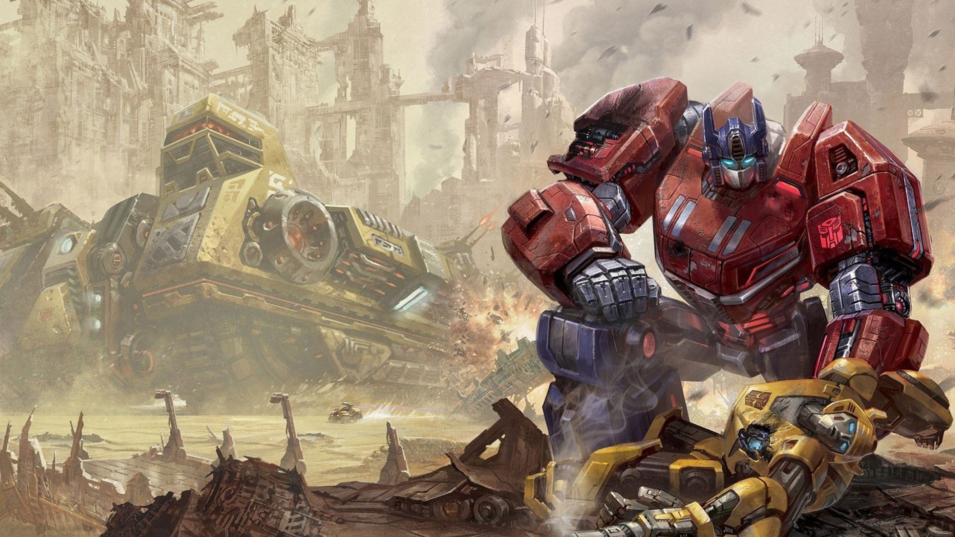Transformers Fall Of Cybertron Background - HD Wallpaper 