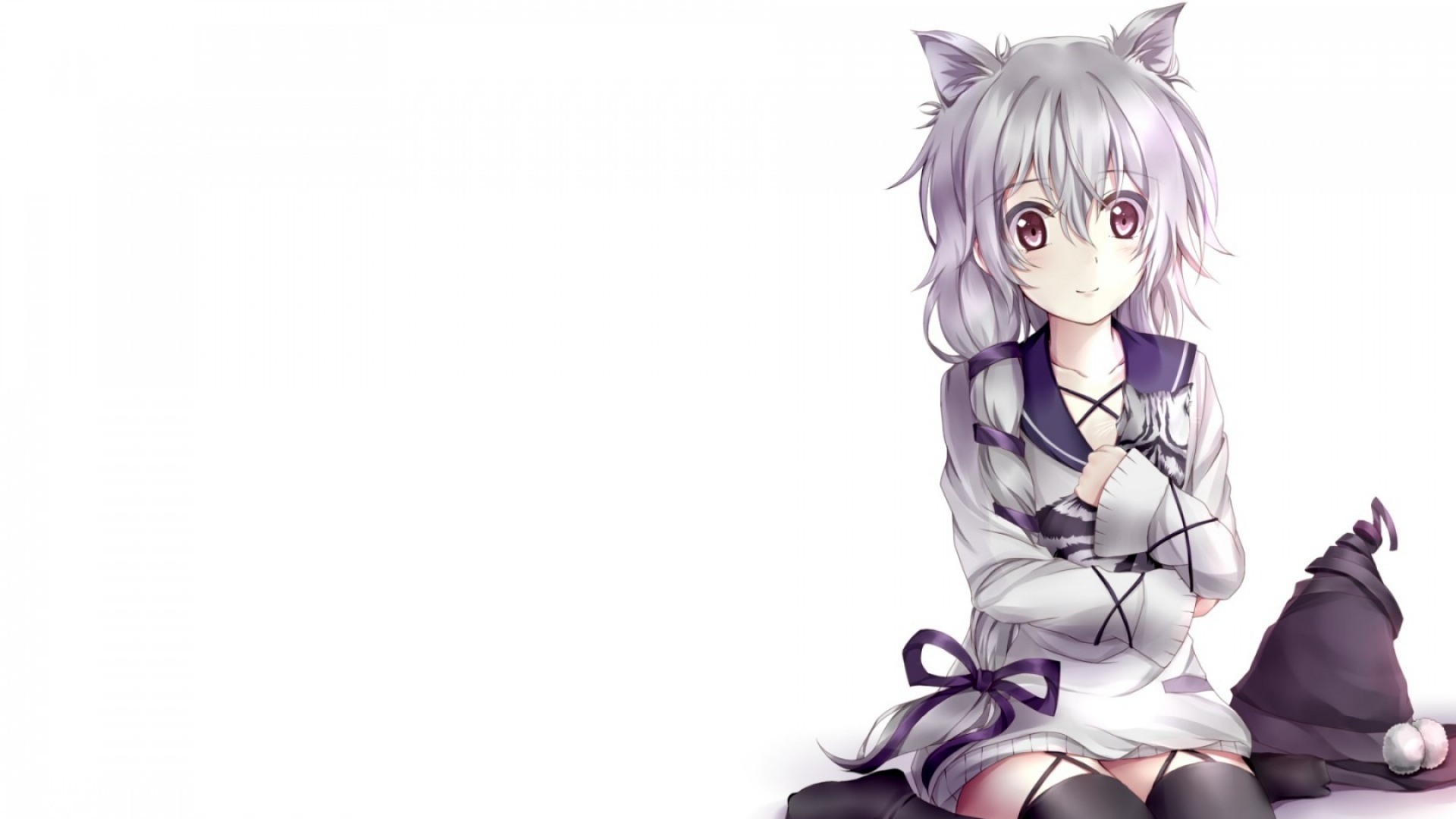 Pictures Black Bullet Hd - Black Bullet Neko - HD Wallpaper 