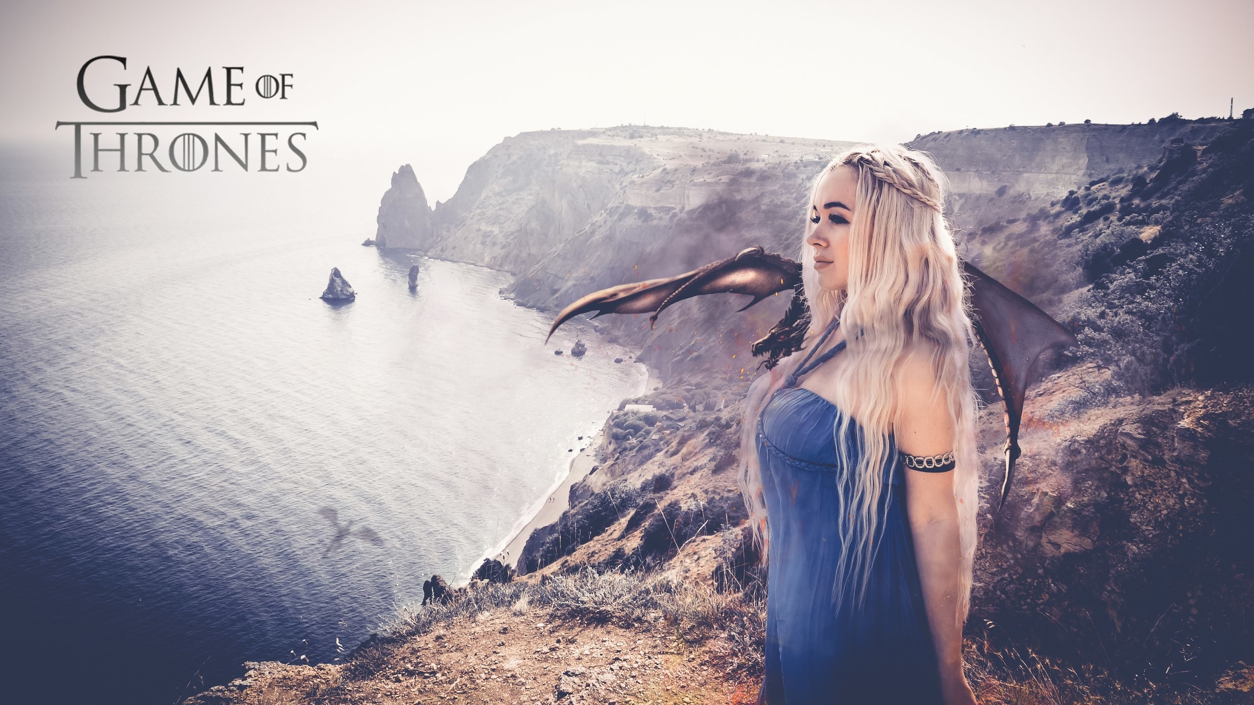 Cosplay Game Of Thrones Daenerys Targaryen Wallpaper - Daenerys Juego De Tronos - HD Wallpaper 