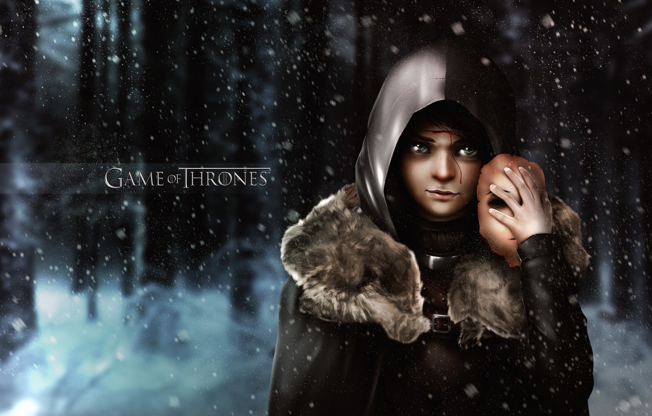 Photo Wallpaper Game Of Thrones, Game Of Thrones, Arya - Arya Stark Wallpaper Games Of Thrones - HD Wallpaper 