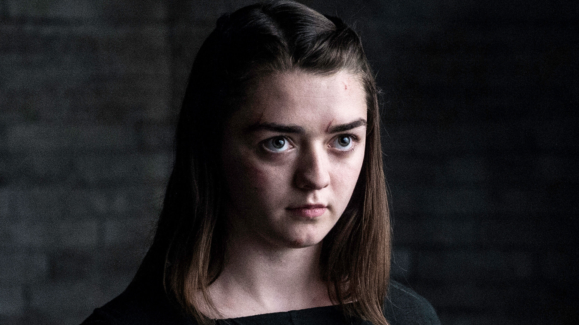 Free Download Arya Stark Background Id - Arya In House Of Black And White - HD Wallpaper 