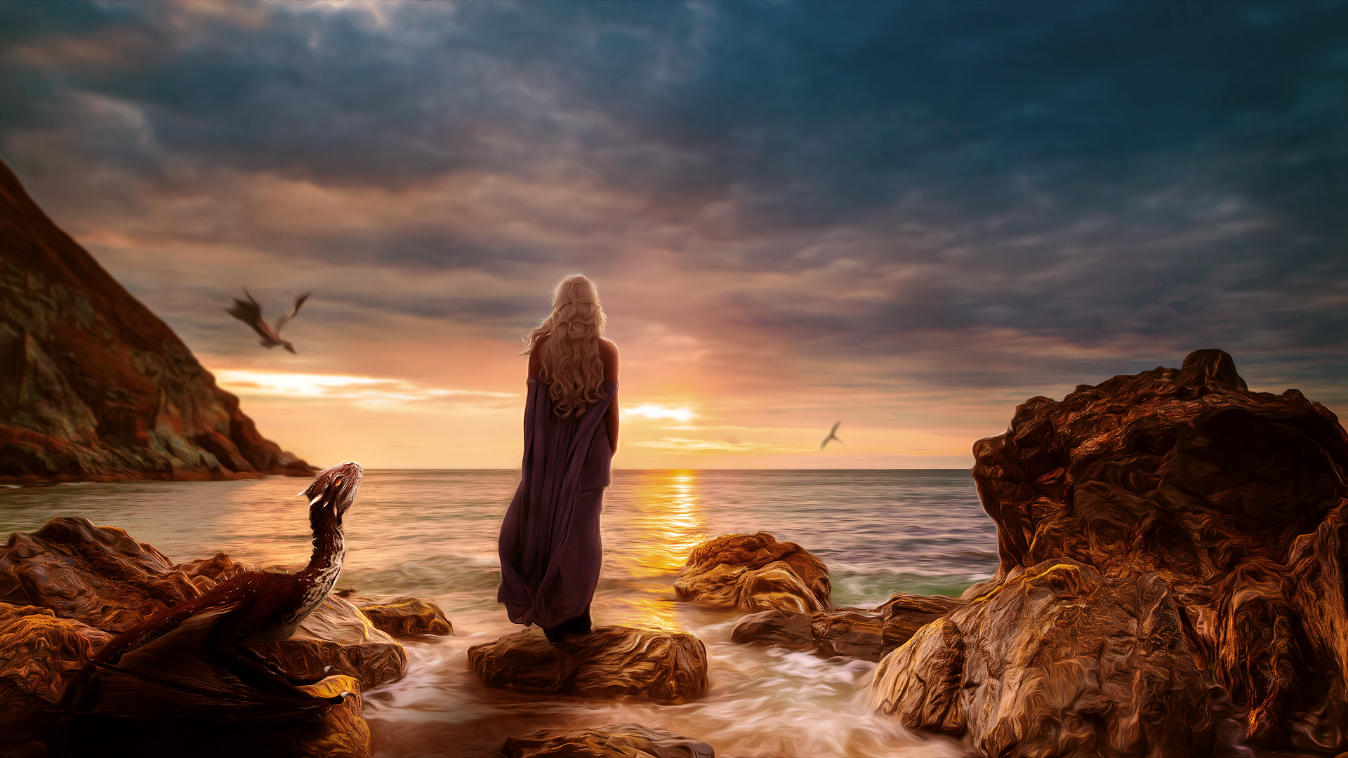 Daenerys Targaryen - Daenerys Targaryen Sfondi Pc - HD Wallpaper 