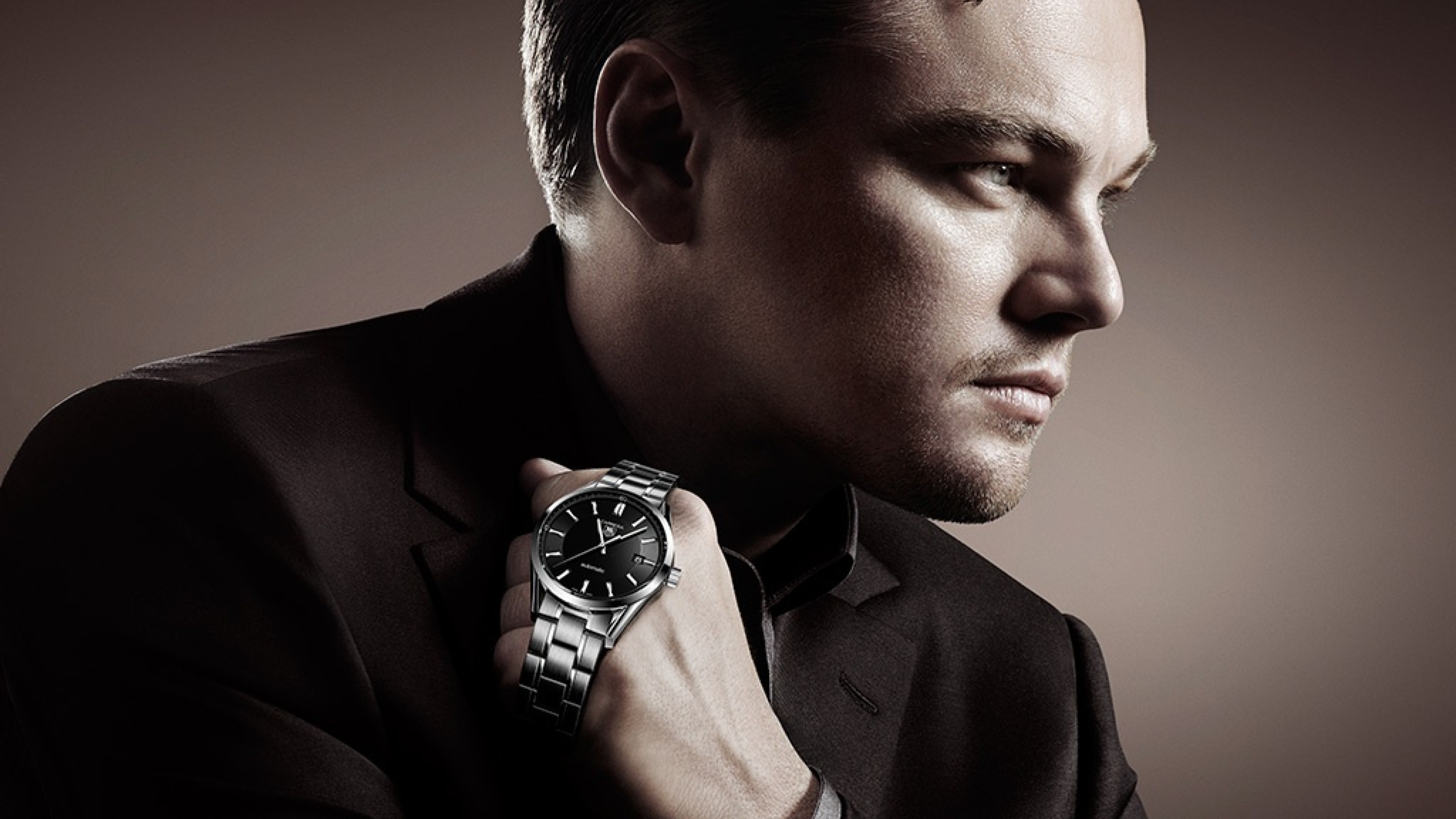 American Actor Leonardo Dicaprio Wallpaper - Leonardo Dicaprio Tag Heuer - HD Wallpaper 