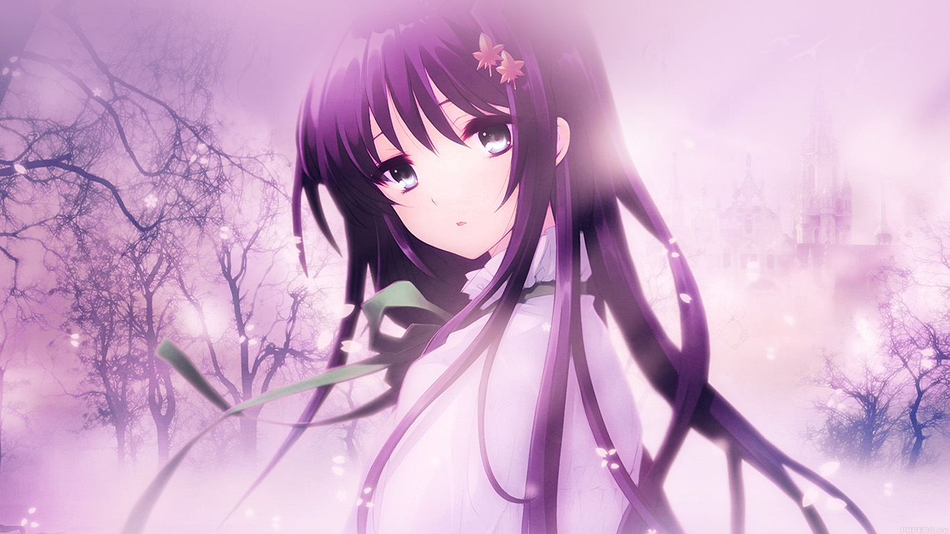Cute Nightcore Anime Girl - 1366x768 Wallpaper 