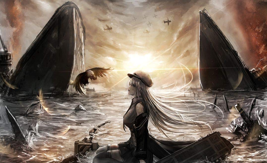 Azur Lane Enterprise Yorktown 1077x659 Wallpaper teahub.io