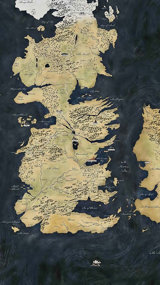 Jon Snow Vs White Walkers Map - HD Wallpaper 