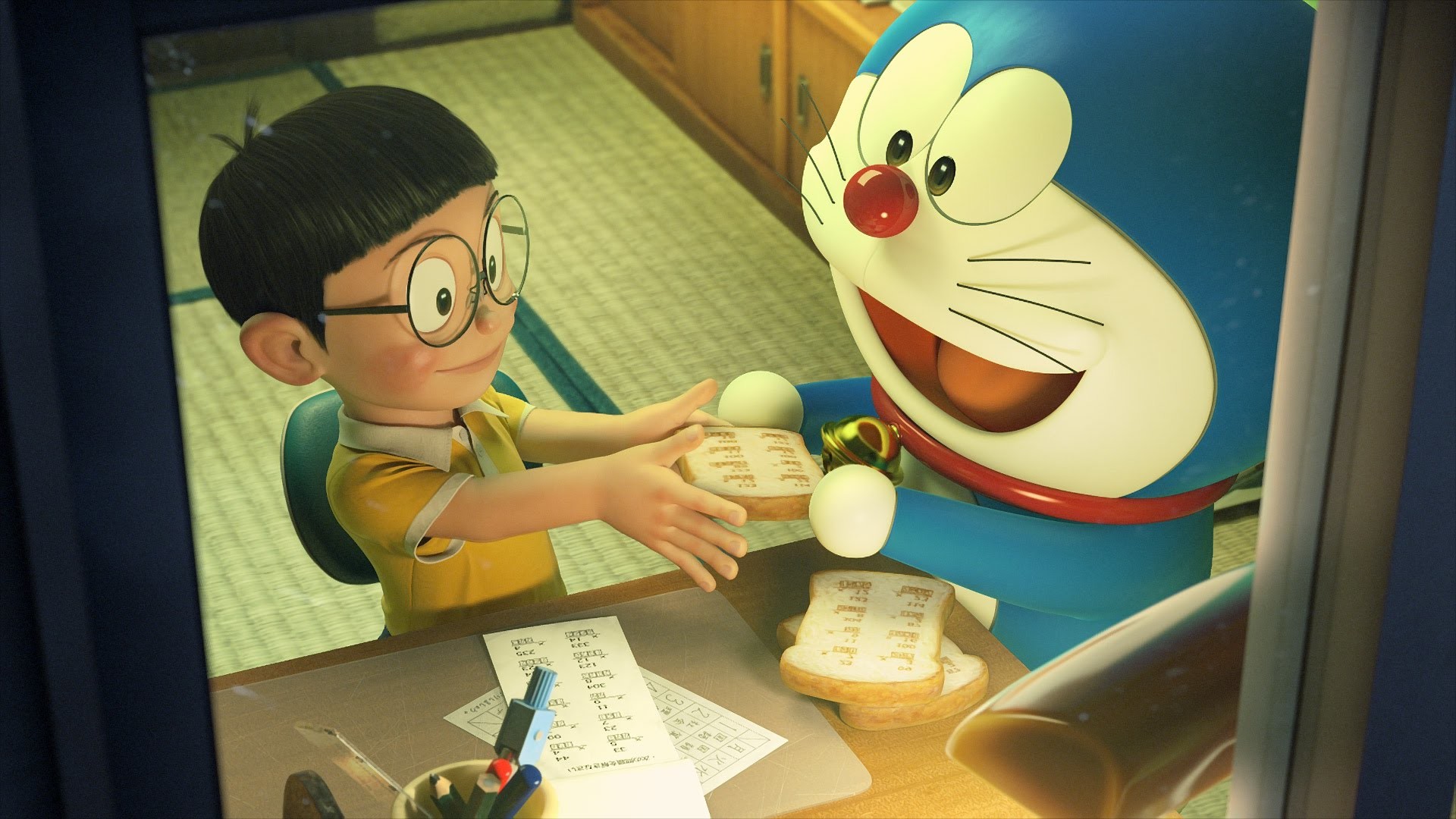 Stand By Me Doraemon Trailer Hd Espaãol Latino 3d - Stand By Me Doraemon - HD Wallpaper 