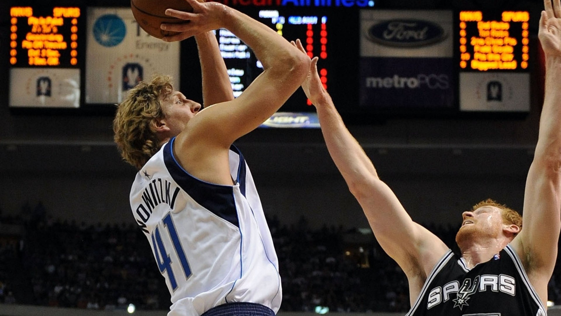 Basketball San Antonio Spurs - Dirk Nowitzki - HD Wallpaper 