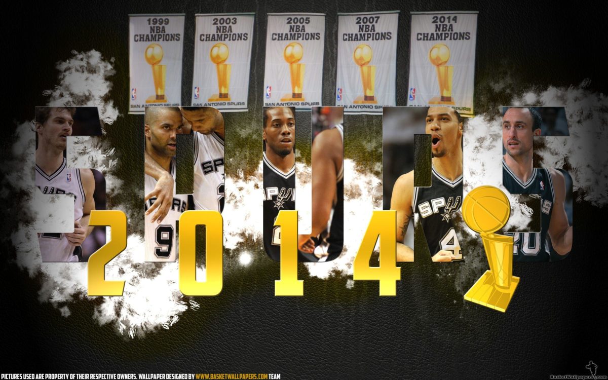San Antonio Spurs Wallpapers - 2014 Nba Champions Spurs - HD Wallpaper 