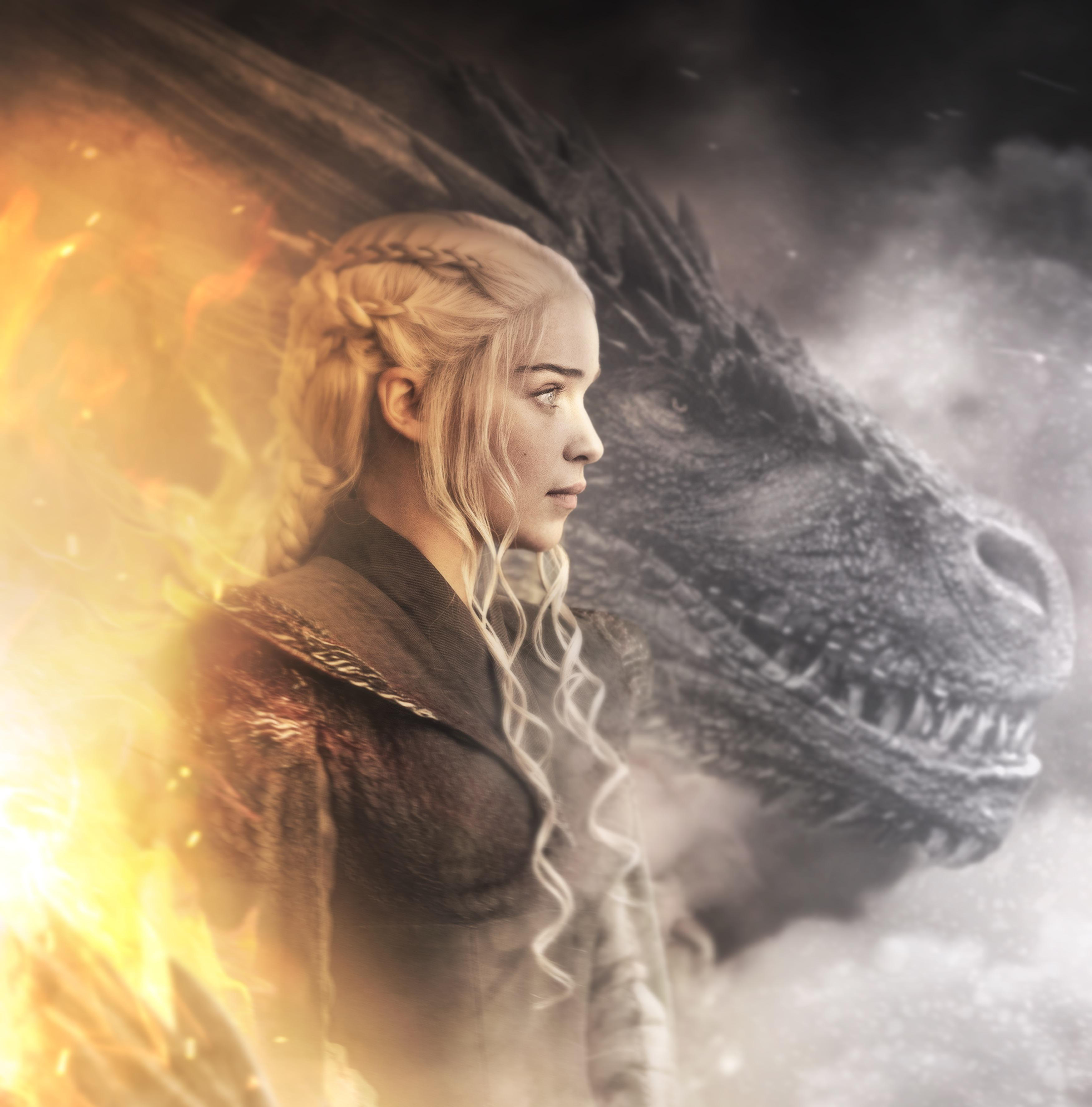 Daenerys Targaryen Wallpaper 4k - HD Wallpaper 