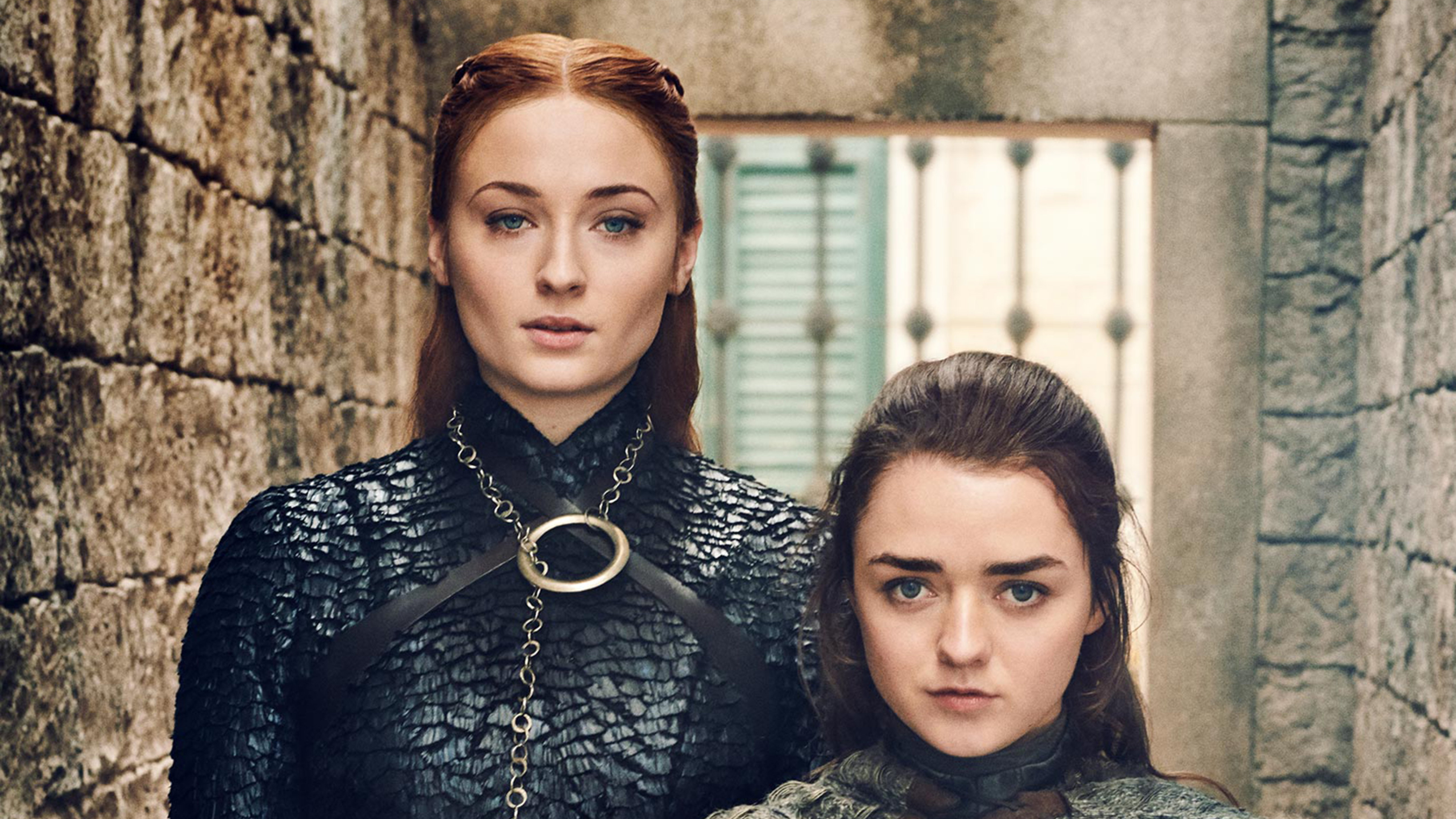 Sansa Stark Y Arya Stark - HD Wallpaper 