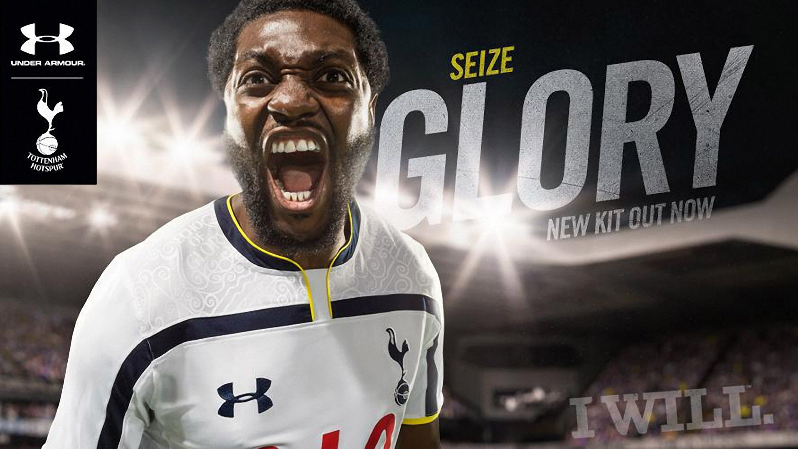 Tottenham Hotspur Under Armour 2014-15 Home Kit Wallpaper - Tottenham Hotspur - HD Wallpaper 