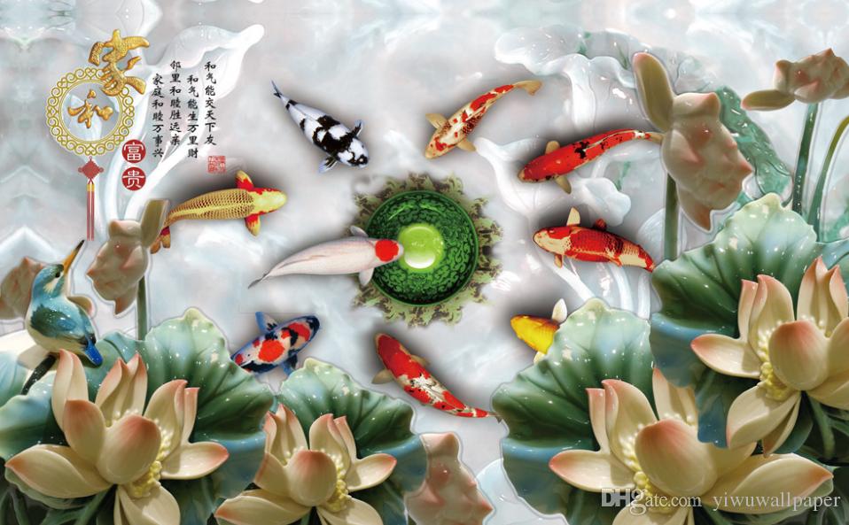 Nine Fish Wallpaper Hd - HD Wallpaper 