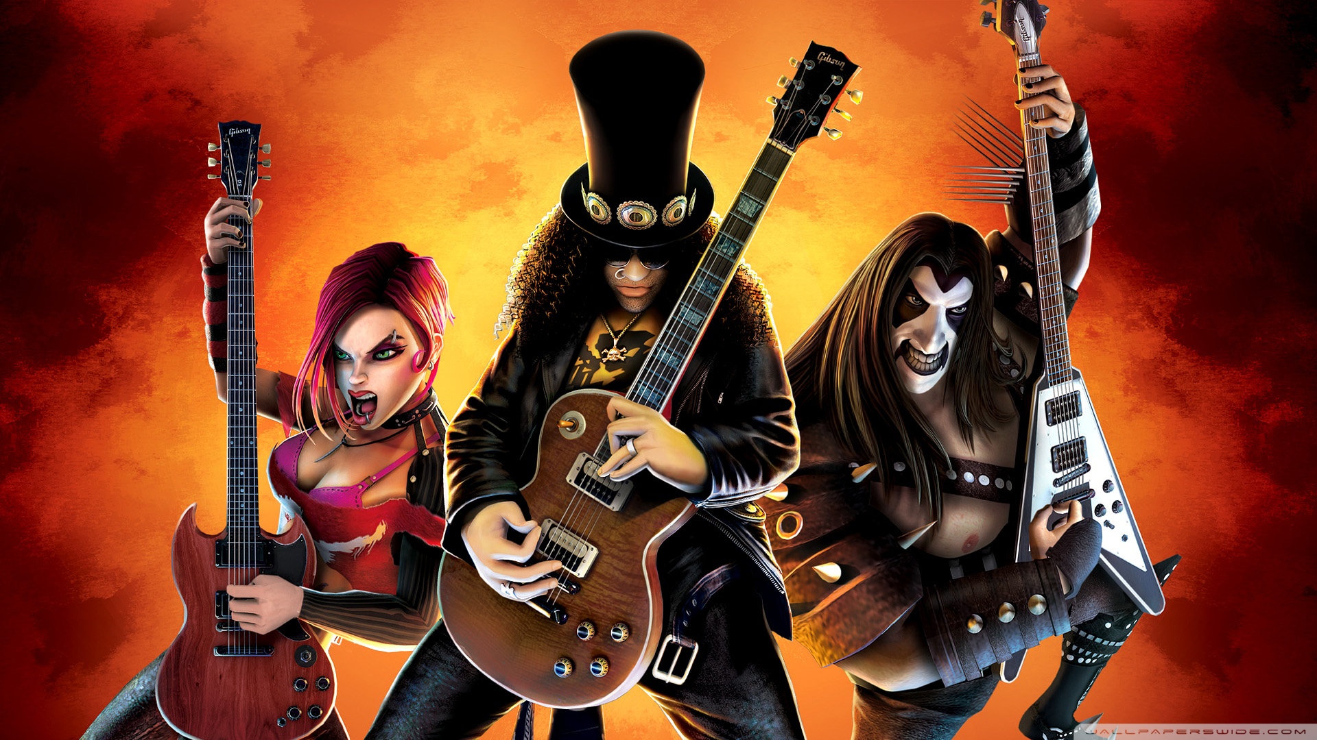 Guitar Hero 3 Wallpaper Hd - HD Wallpaper 