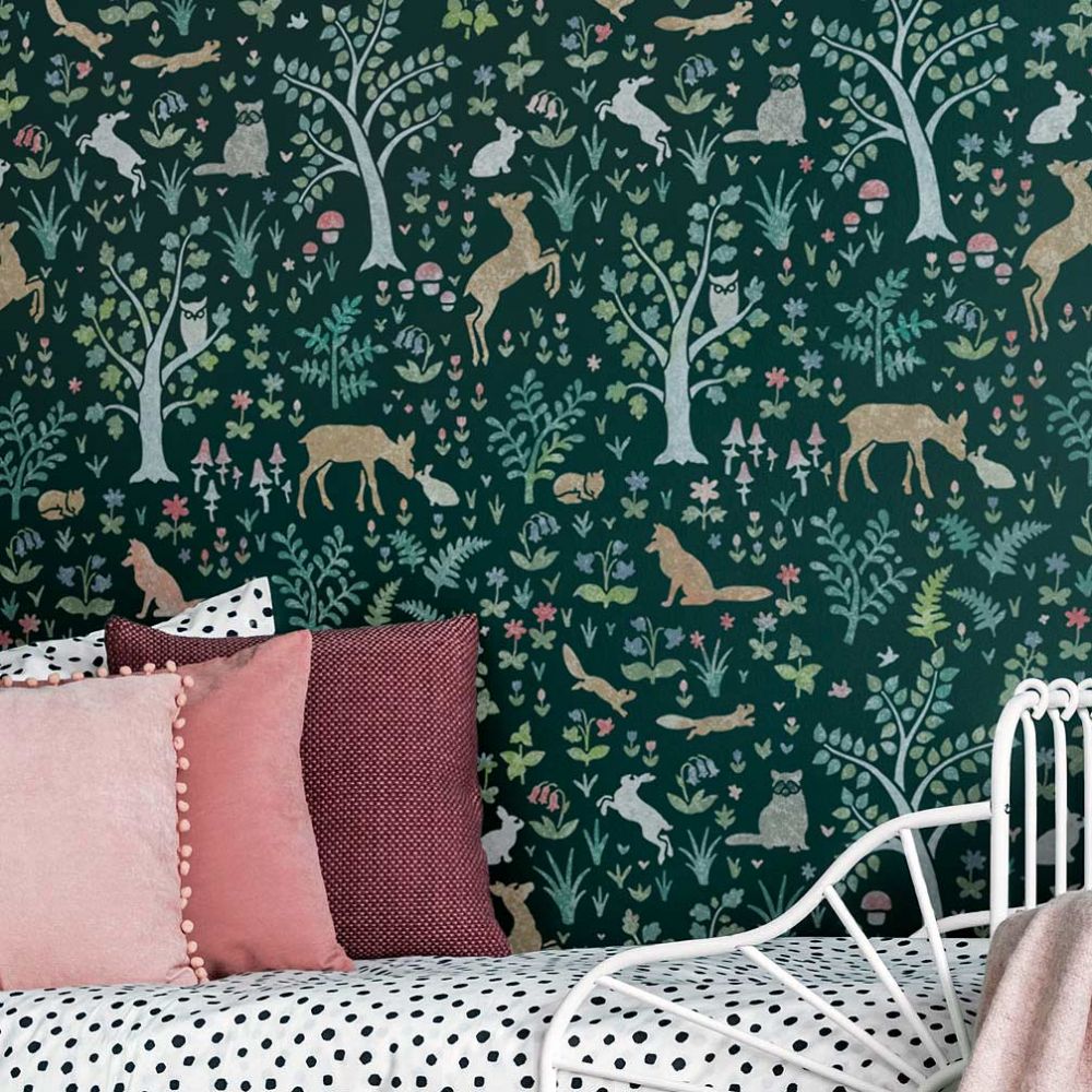 Woodland Stencils - HD Wallpaper 