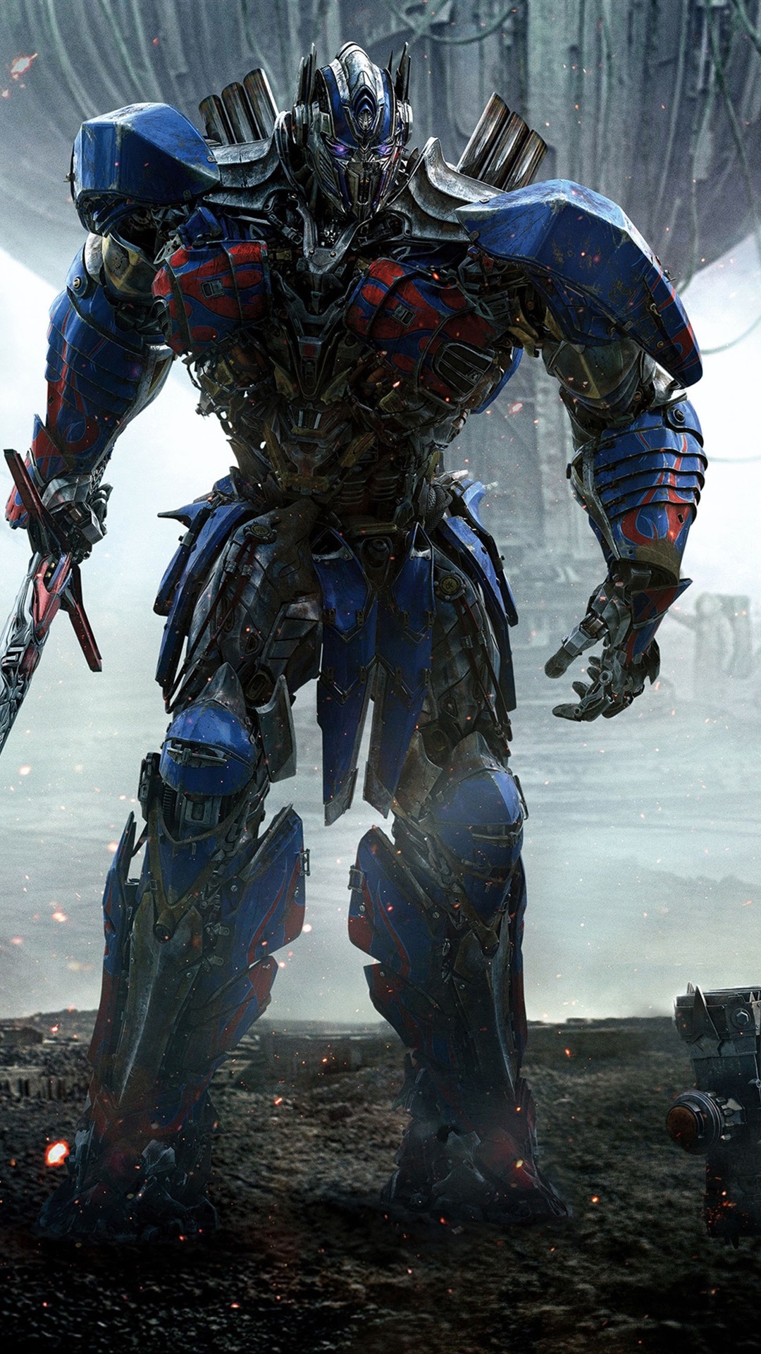 Iphone Wallpaper Transformers 5, Optimus Prime And - Bumblebee Optimus Prime Film - HD Wallpaper 