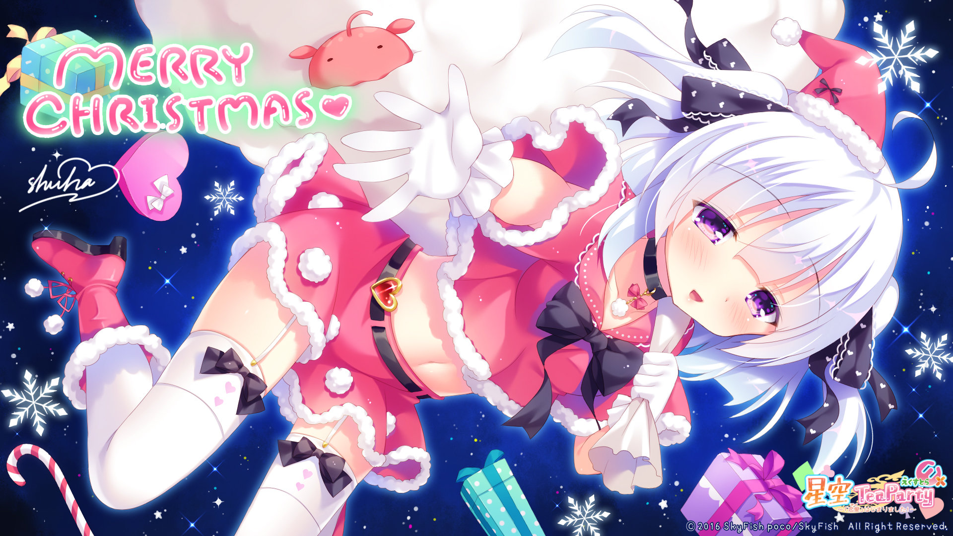 Awesome Christmas Anime Free Wallpaper Id - Anime Christmas Wallpaper 1080p - HD Wallpaper 