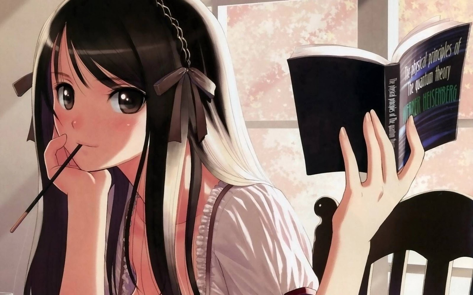 Cute Anime Wallpaper Hd - Anime Girl Busy - 1600x1000 Wallpaper 