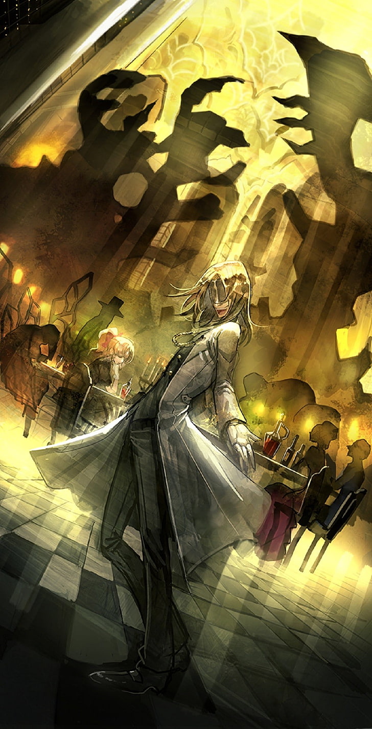 Kekkai Sensen, Aligura, Femt, Architecture, Indoors, - Femt Kekkai Sensen Fanart - HD Wallpaper 