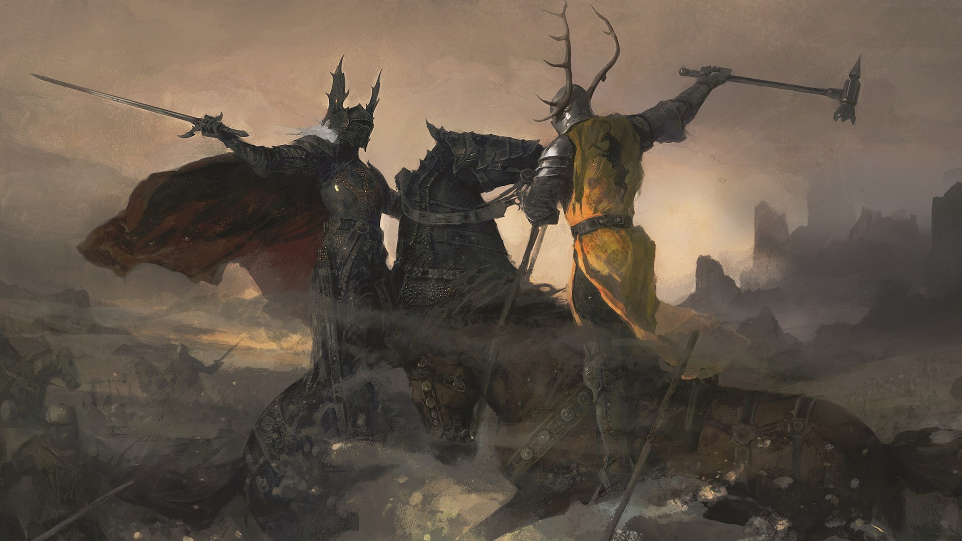 Robert Baratheon Vs Rhaegar Targaryen Art - HD Wallpaper 