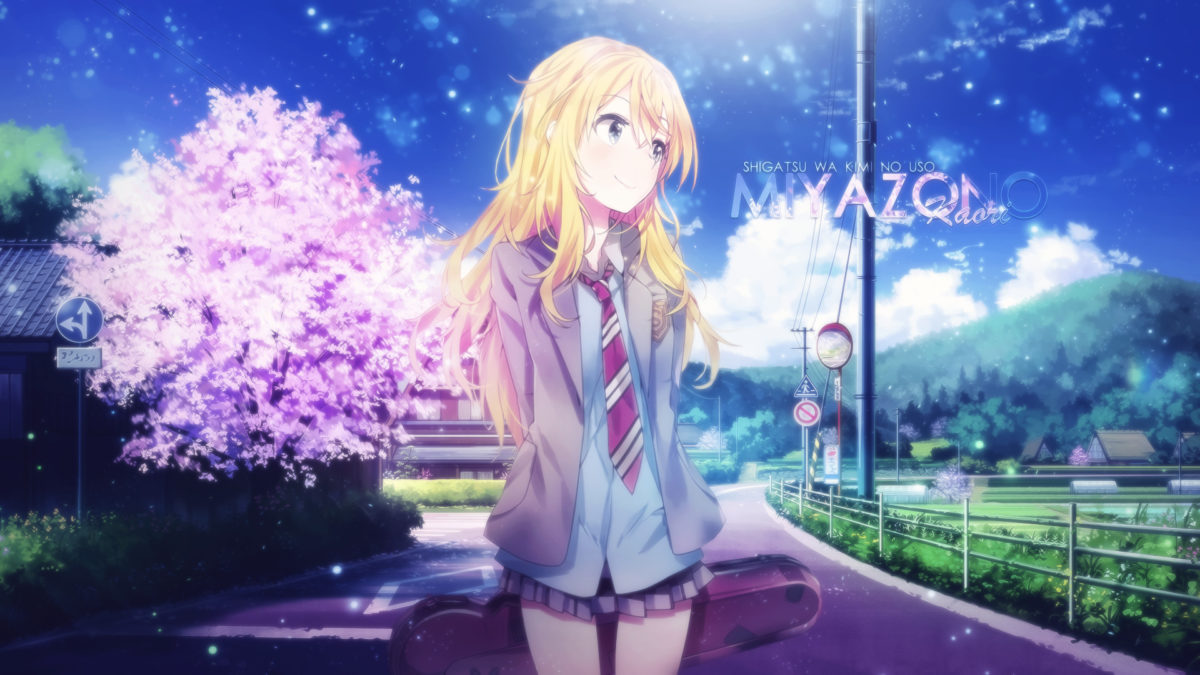 Best Desktop Background Hd Anime Anime Wallpapers Hd - Your Lie In April Wallpaper Engine - HD Wallpaper 