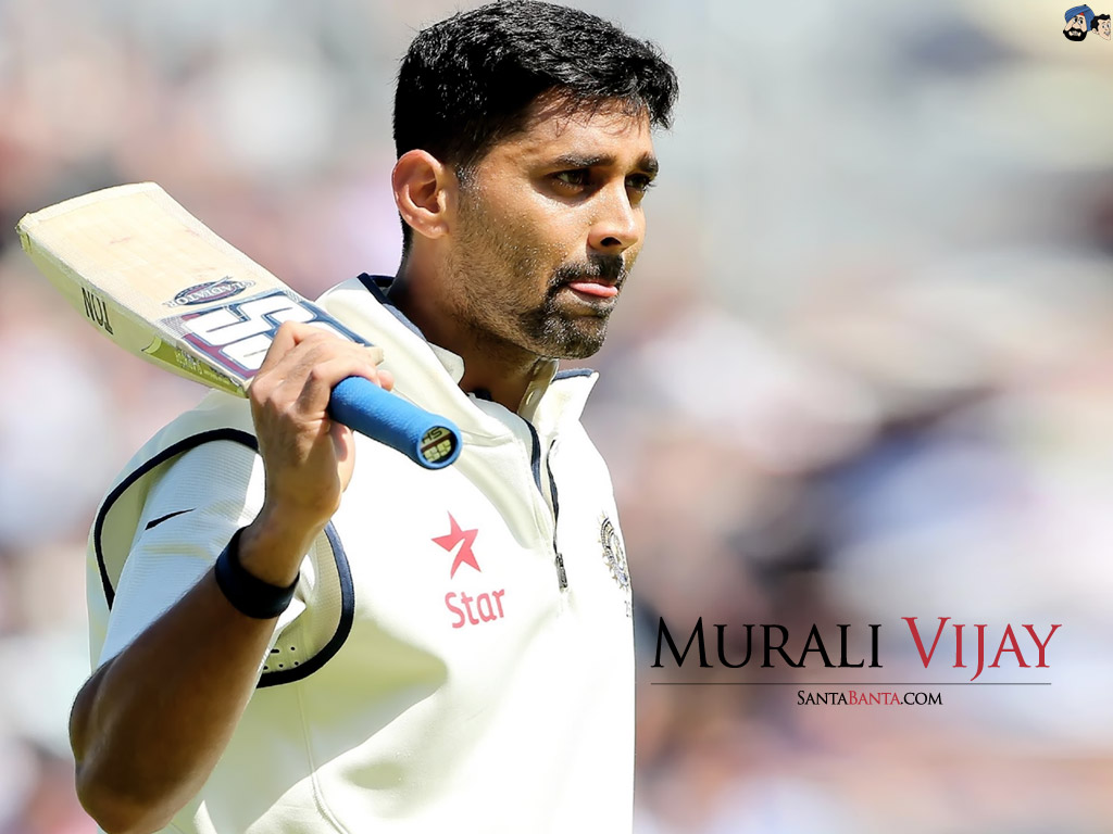 Murali Vijay Wallpaper - Murali Vijay - HD Wallpaper 