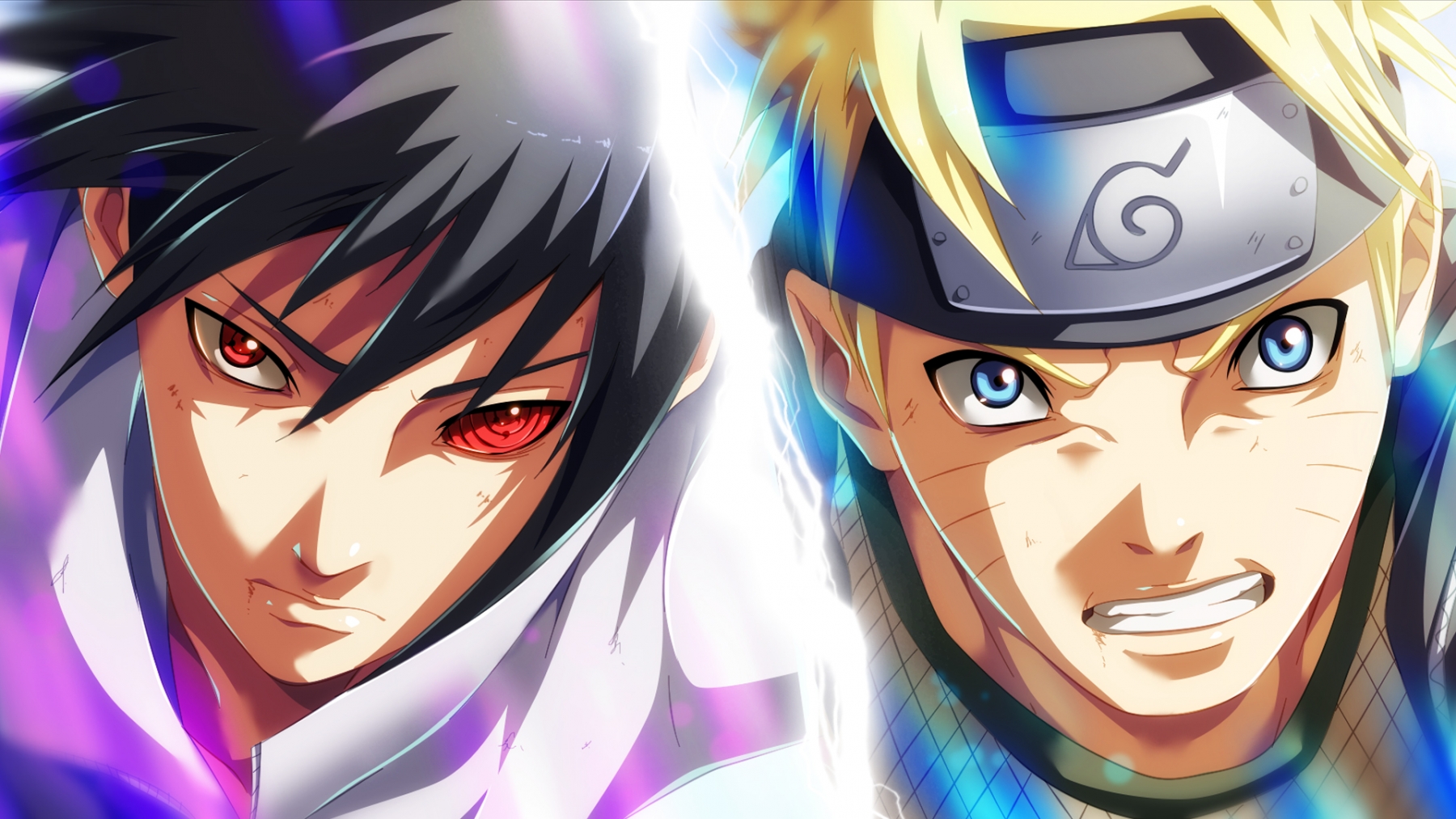 605589 - Naruto Uzumaki And Sasuke Uchiha Hd - HD Wallpaper 