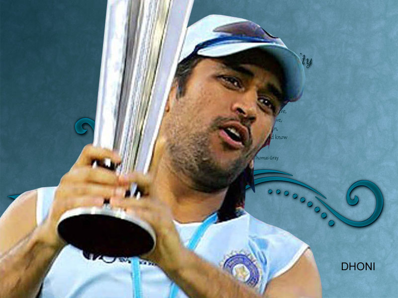 Mahendra Singh Dhoni - HD Wallpaper 