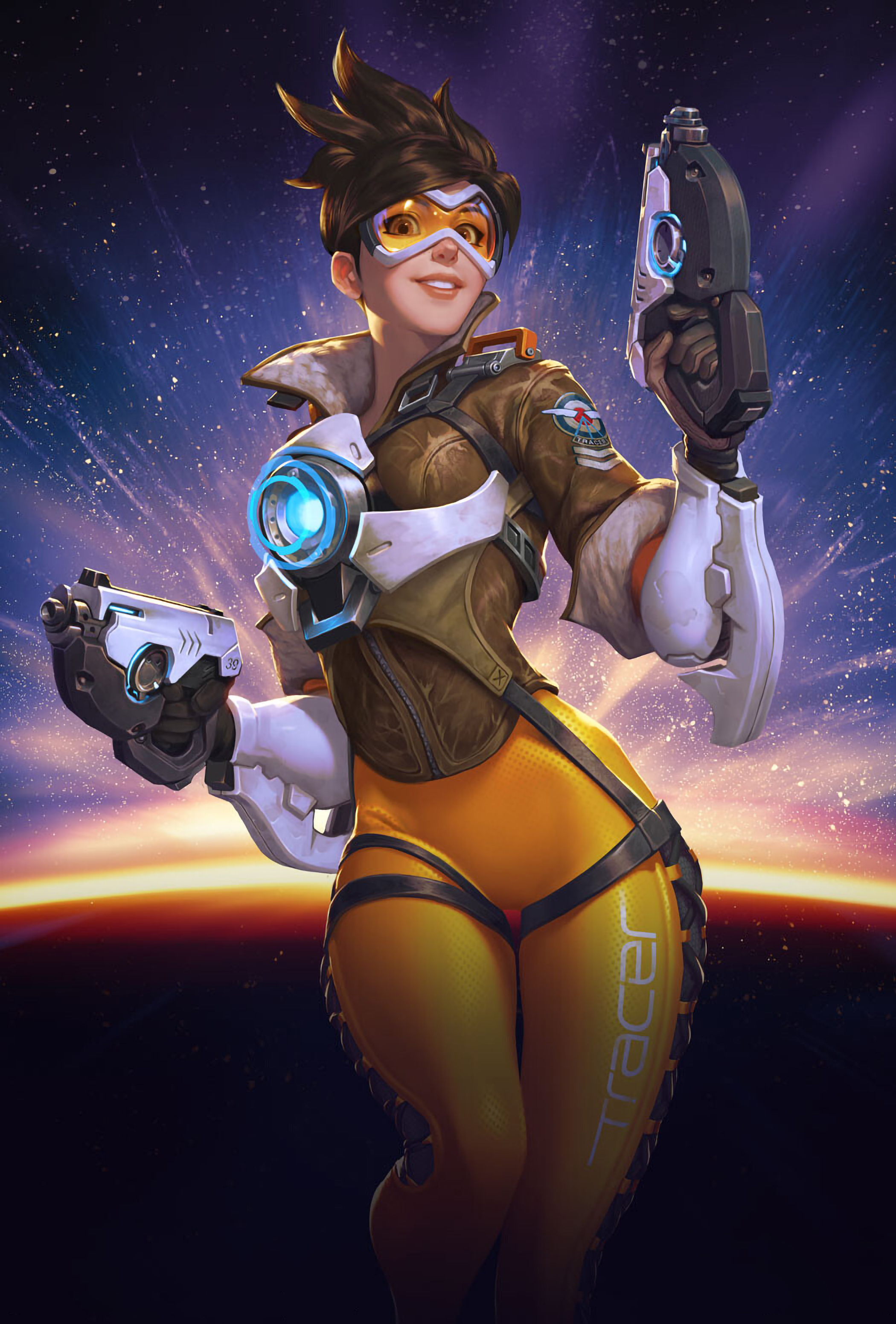 Blizzcon 2019 Tracer Poster - HD Wallpaper 