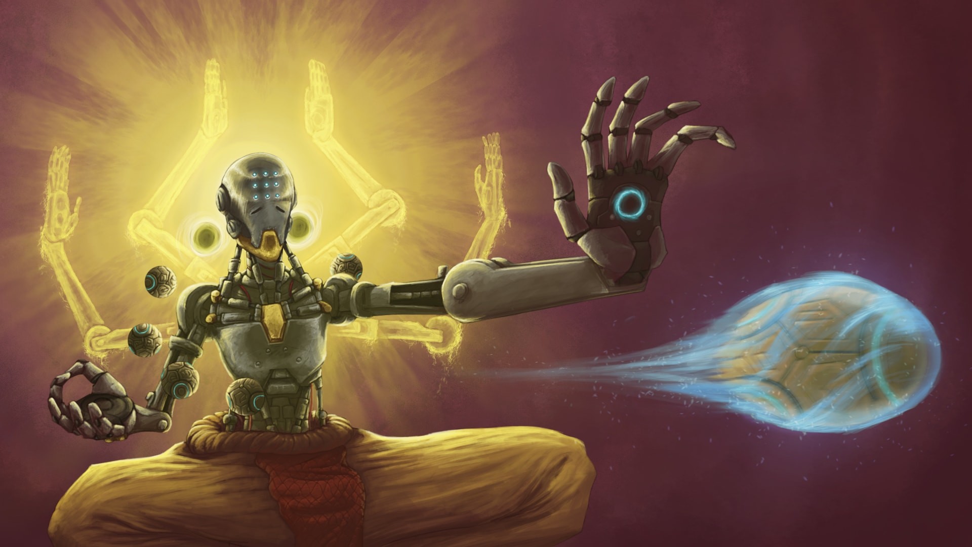 1920x1080, Overwatch - Zenyatta Wallpaper Overwatch - HD Wallpaper 