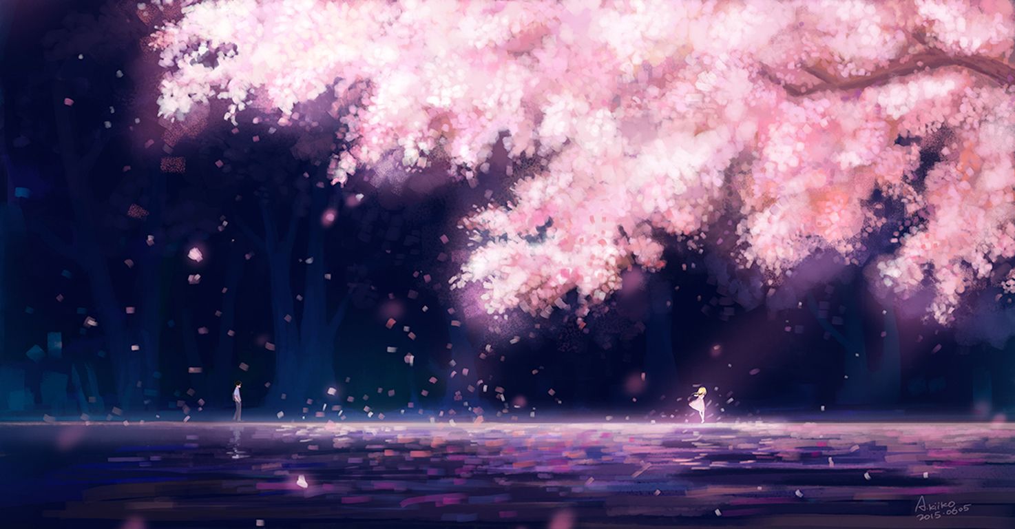 Shigatsu Wa Kimi No Uso Background - 1474x768 Wallpaper - teahub.io