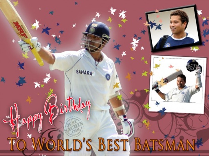 Sachin Images - Sachin Tendulkar B Day - HD Wallpaper 