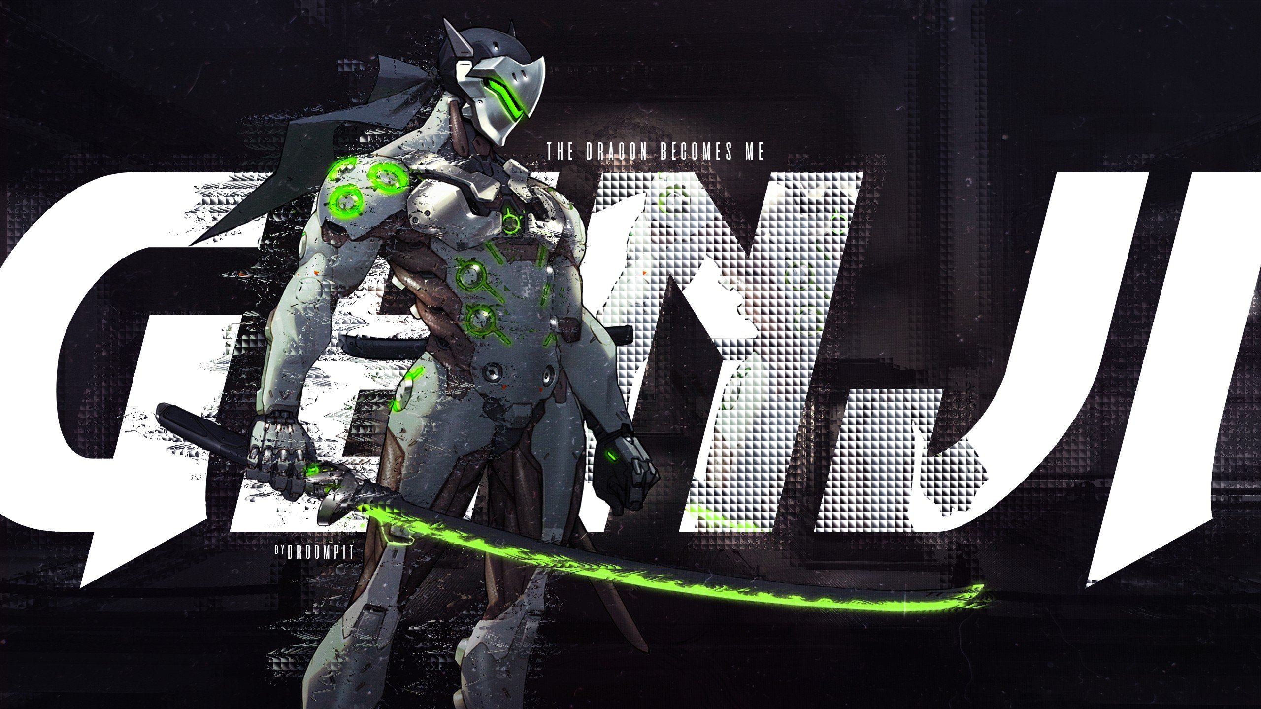 Overwatch Genji Wallpaper - HD Wallpaper 