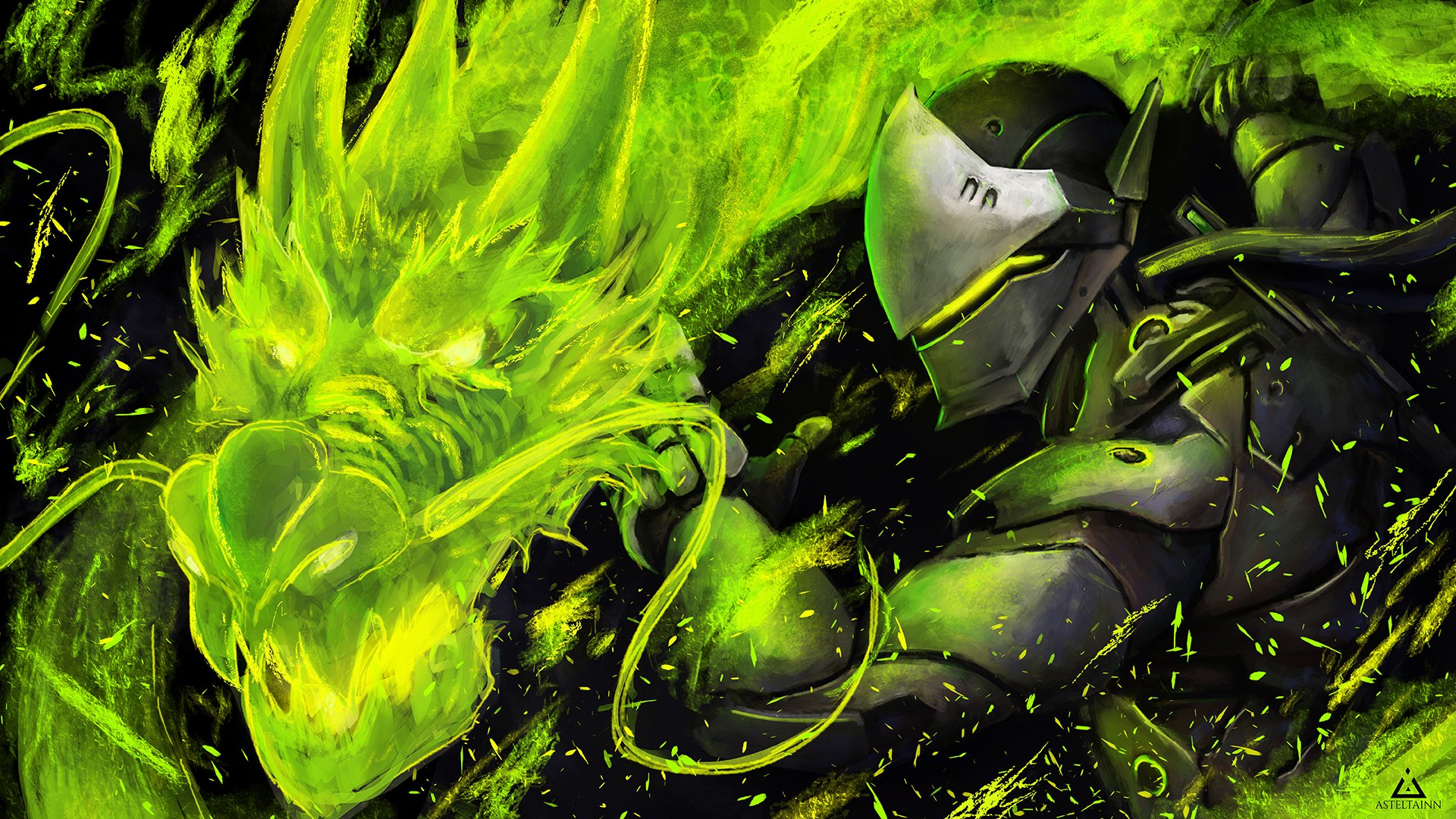 Genji I Need Healing - HD Wallpaper 