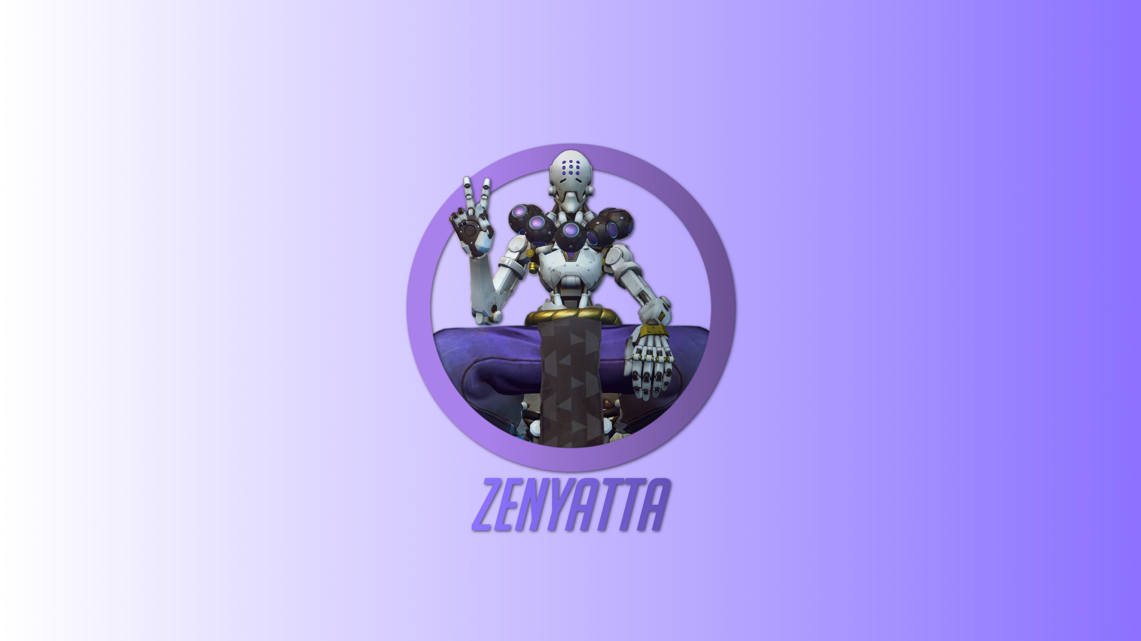 Overwatch Zenyatta - HD Wallpaper 