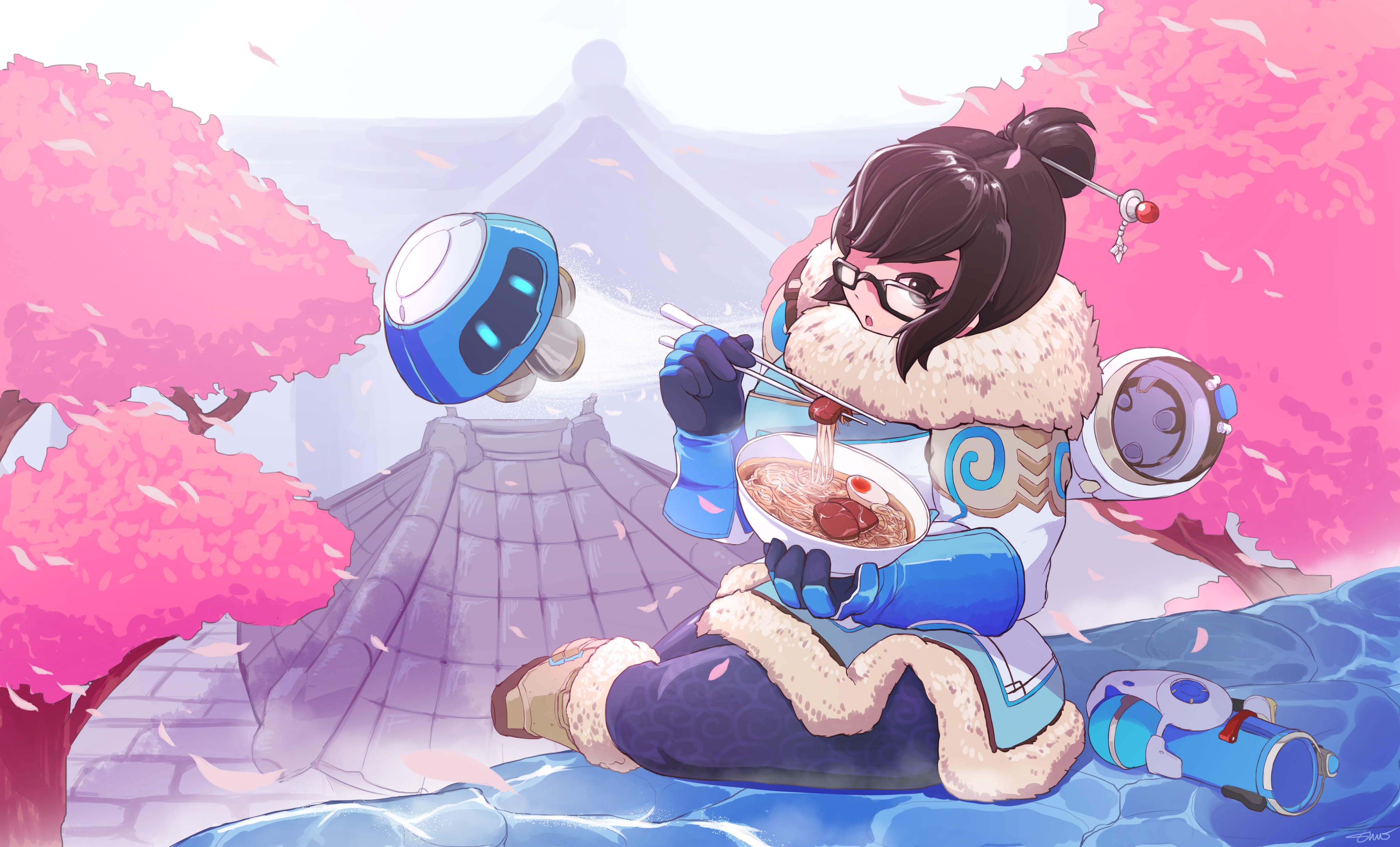 Mei Overwatch - HD Wallpaper 