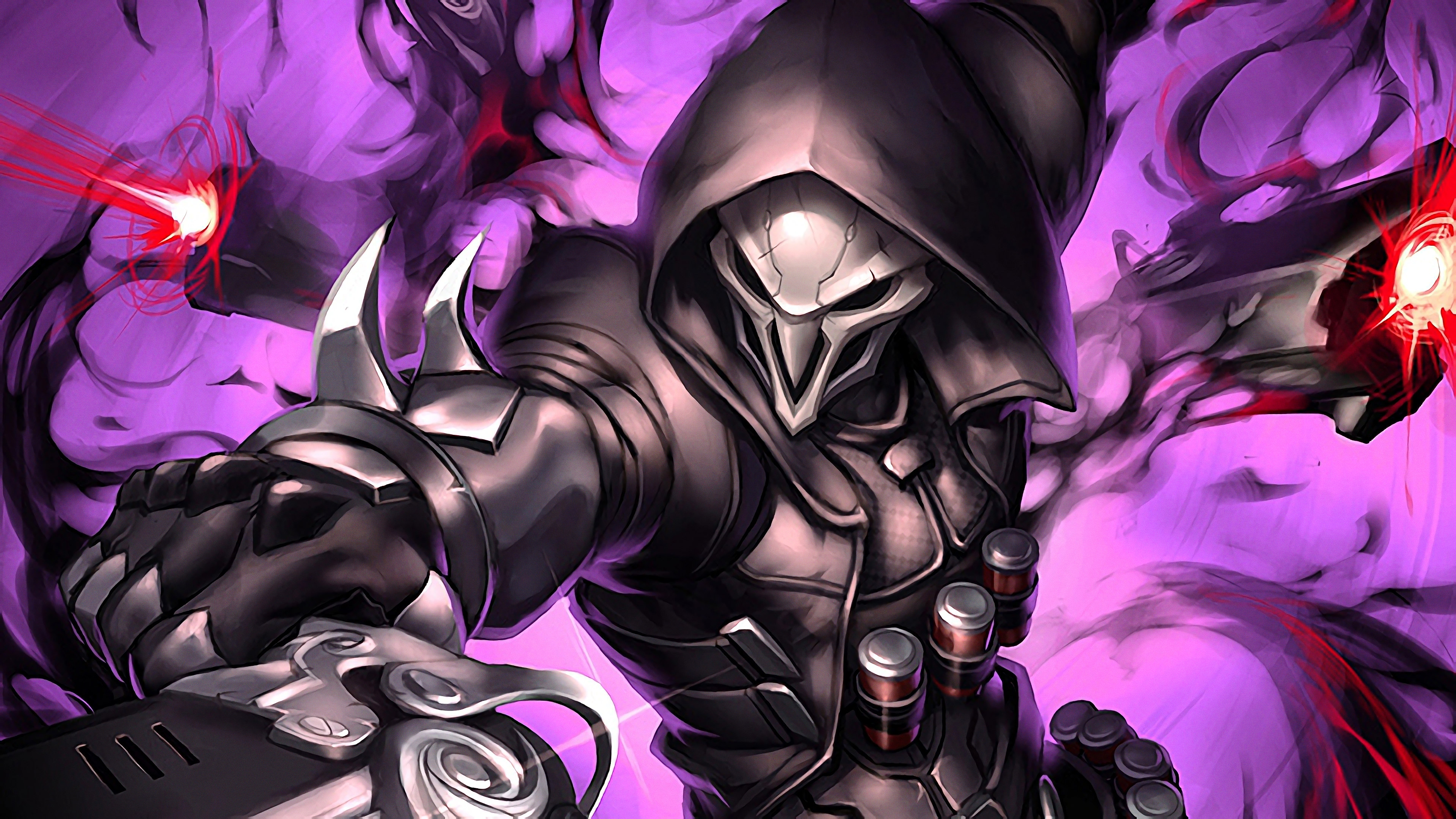 Overwatch Reaper Wallpaper - HD Wallpaper 