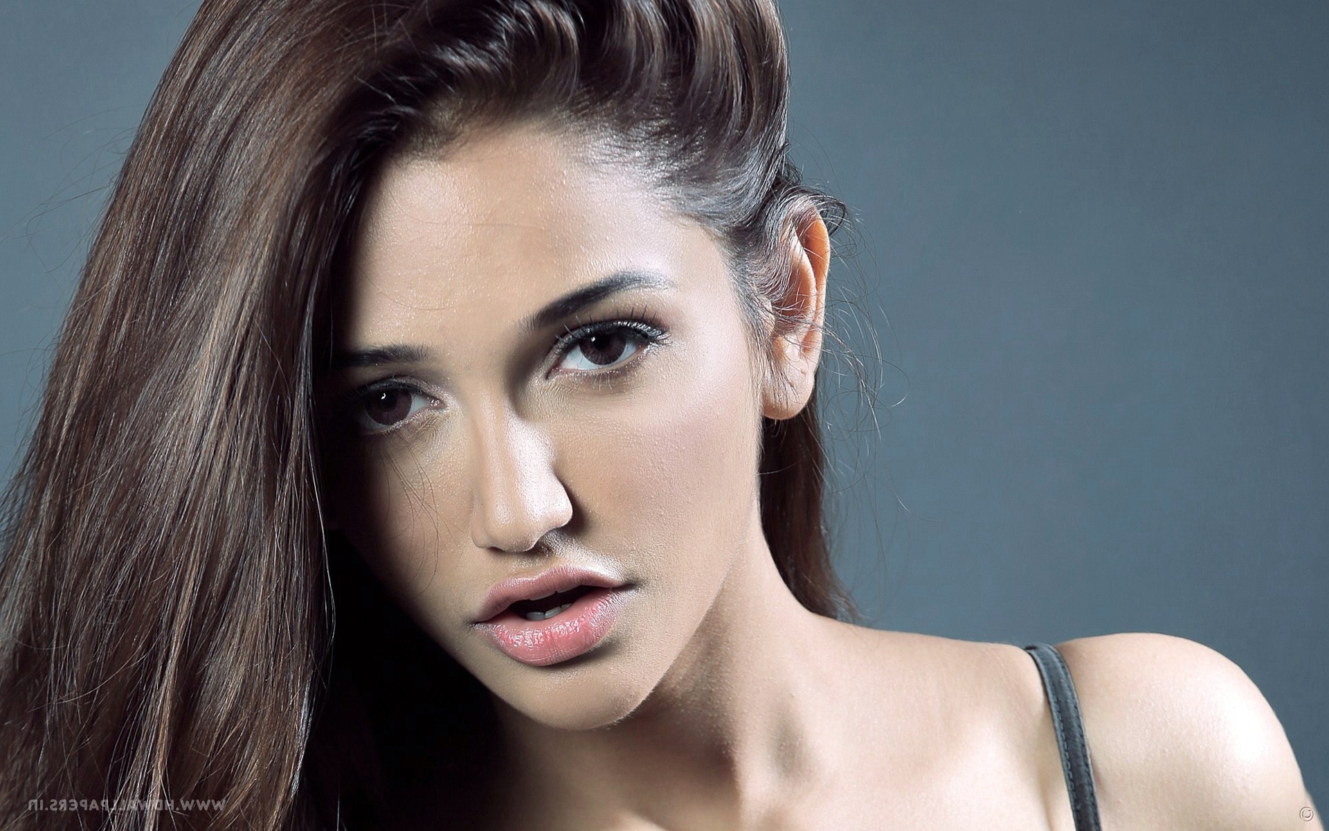 Anaika Soti Cute Lip - HD Wallpaper 