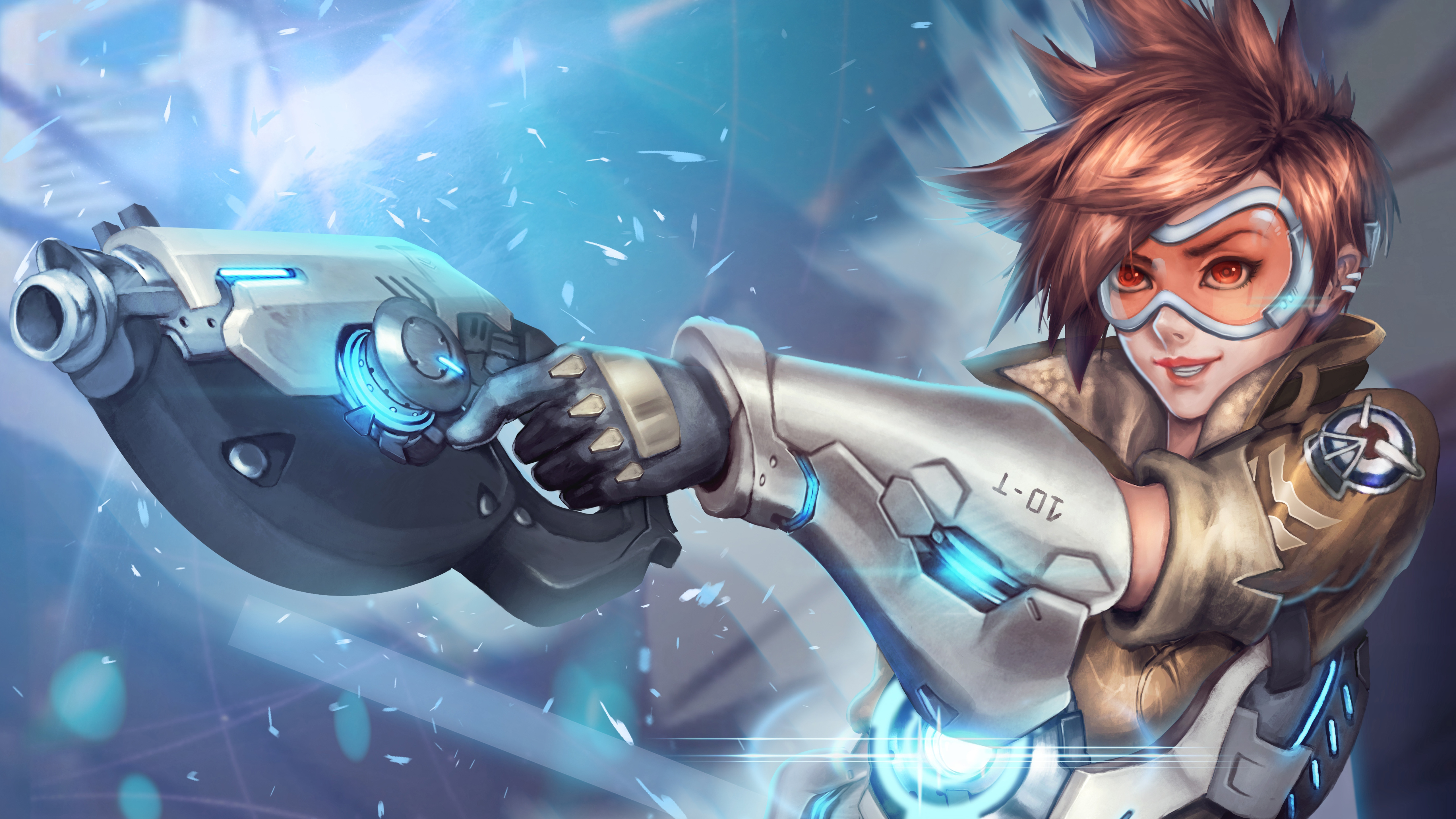 Tracer Overwatch Wallpaper - Tracer Wallpaper Overwatch - HD Wallpaper 